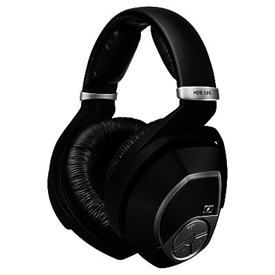 Sennheiser RS195 Over-Ear Personal Hearing RF Wireless Headphones, Black